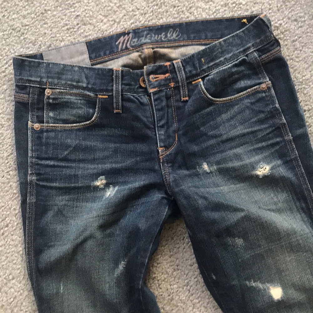 Madewell rail straight jeans